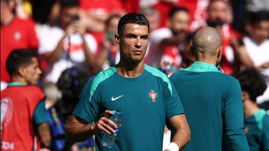 El delantero portugués Cristiano Ronaldo.  (AFP)