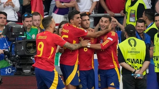 España se medirá a Francia por un puesto en la final de la Eurocopa 2024 (AP)