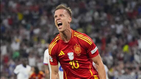 Ha sido fantástico ver a Dani Olmo y a sus compañeros de la selección española. (AP)