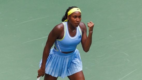 La estadounidense Coco Gauff vence a la francesa Varvara Gracheva en el primer día del US Open 2024 (USA TODAY Sports vía Reuters Con)