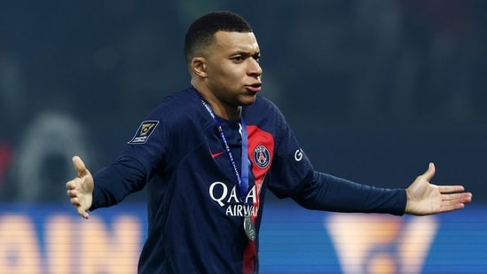 Kylian Mbappé se fue gratis del PSG. (REUTERS)