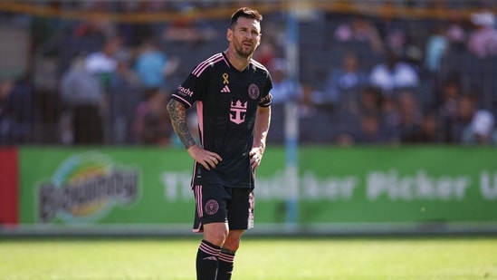 Lionel Messi durante un partido de la MLS. (Getty Images vía AFP)