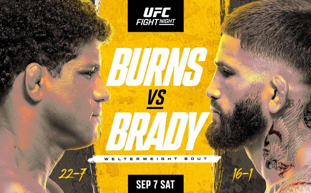 UFC Vegas 97, Resultados, UFC, Gilbert Burns, Sean Brady, Burns vs. Brady