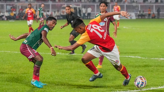 Bengala Oriental vs Mohun Bagan Super Giant, ISL 2024-25 Transmisión en vivo (PTI)