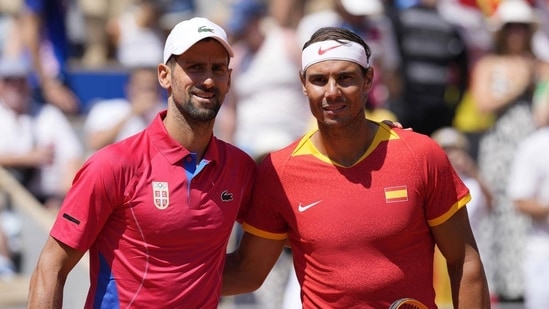 Djokovic se enfrentó a Nadal por última vez en los Juegos Olímpicos de París 2024(AP)