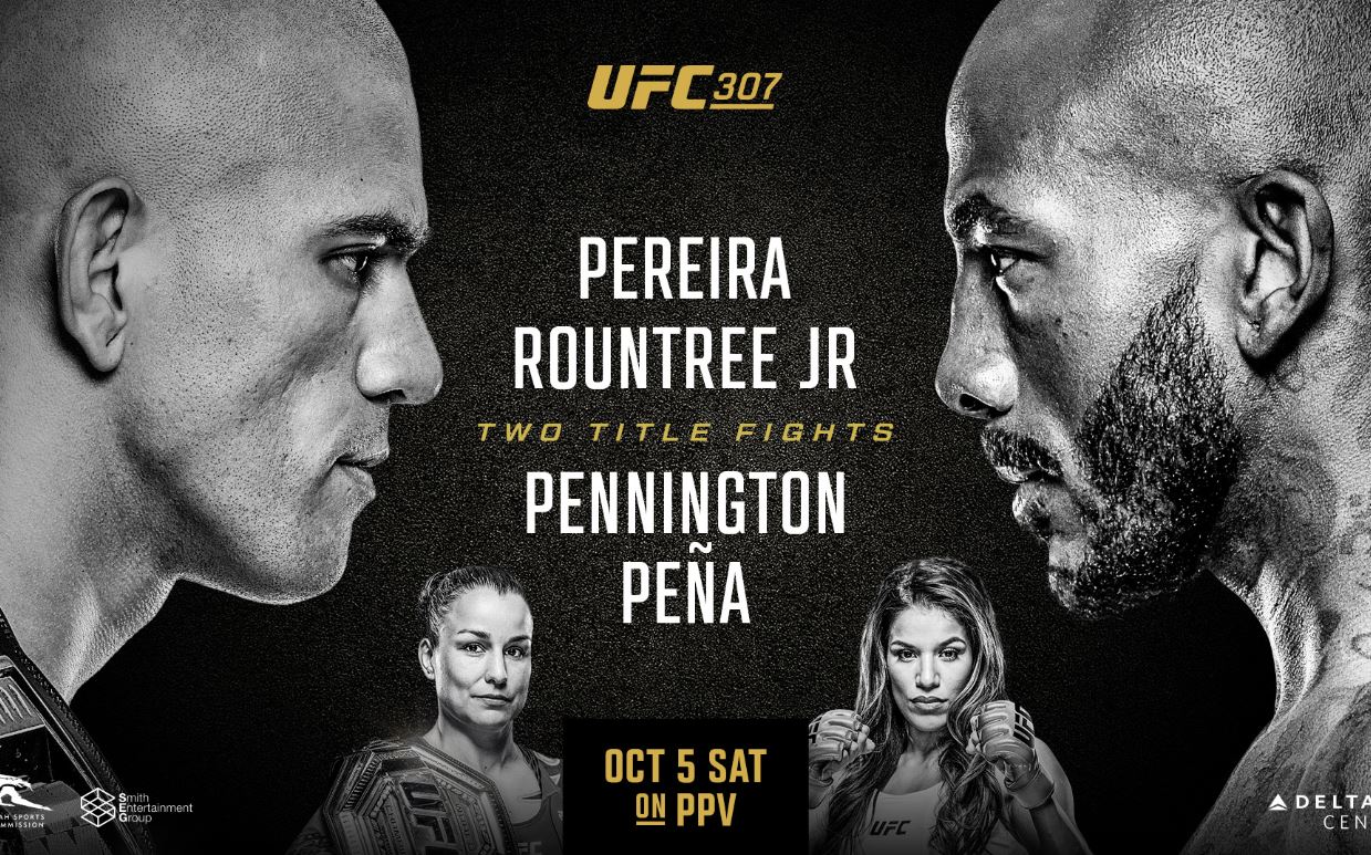 UFC 307, Pereira vs. Rountree Jr., Resultados, UFC, Alex Pereira