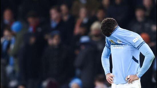 El defensa del Manchester City Josko Gvardiol. (AFP)