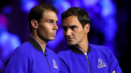 Rafael Nadal dijo que Roger Federer no estará presente en Málaga para la eliminatoria de Copa Davis (AP)