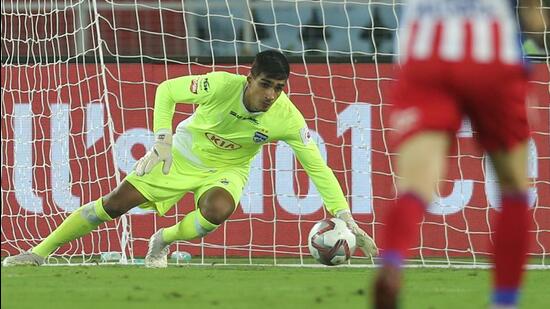 El portero indio Gurpreet Singh Sandhu. (AIFF)