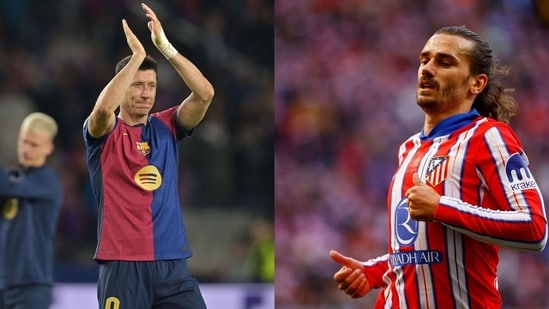 El Barcelona se enfrentará al Atlético de Madrid en el choque por la cima de la tabla (AFP y Reuters).