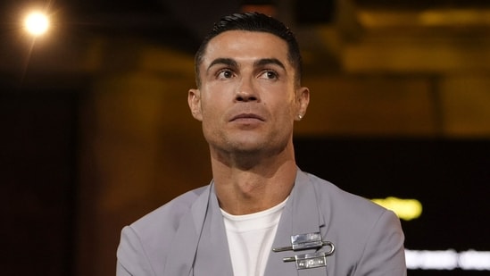 Cristiano Ronaldo de Al Nassr asistió a los Globe Soccer Awards en Dubai, Emiratos Árabes Unidos. (AP)