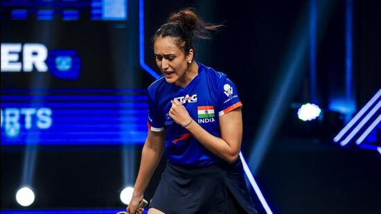 Manika Batra alcanzó la tercera ronda en los Juegos Olímpicos de París. (WTT)