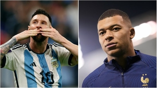 Kylian Mbappé y Lionel Messi son excompañeros.(AP)