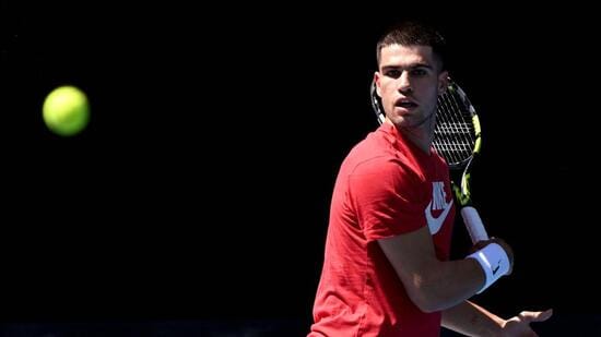 Carlos Alcaraz ganó el US Open en 2022, Wimbledon en 2023 y 2024 y el Abierto de Francia en 2024 (AFP)