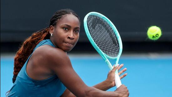 La estadounidense Coco Gauff está trabajando ahora con el entrenador Matt Daly. (AFP)