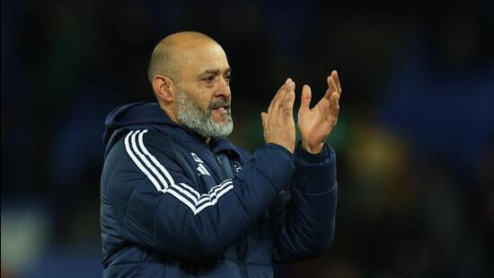 El director del Nottingham Forest, Nuno Espirito Santo. (REUTERS)